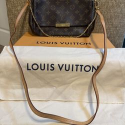 ❤️ Authentic LV Louis Vuitton Favorite MM Monogram W/ Dustbag & Box Made in France ❤️