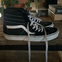 Black Hightop Vans