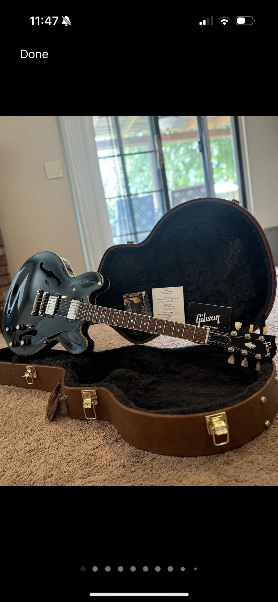 Gibson ES 335 Dot Vintage Ebony