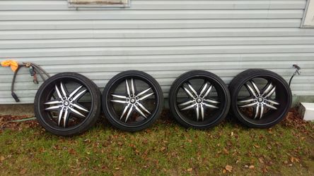 22” Forgiato Reventon staggered wheels 5 x 112