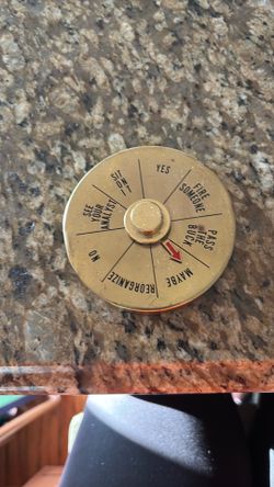 Whimsical Polished Brass Paperweight