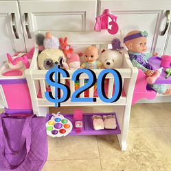 $20 Baby Dolls And Crib Play Pretend toys & plushies 