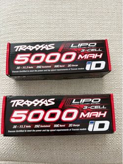 Traxxas 3s batteries