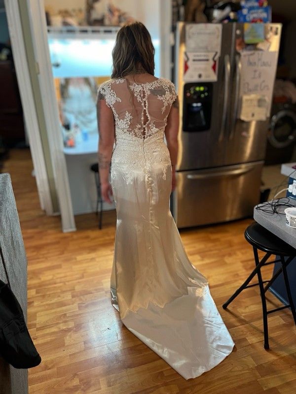 NEW WITH TAGS WEDDING DRESS