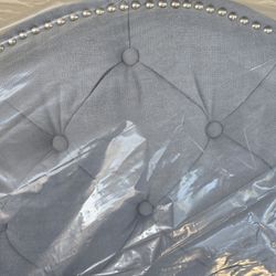 King Bed Fabric Headboard And Frame