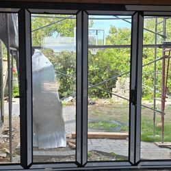 Bifolding Aluminum Door - 142" x 96"