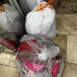 Two Bags Of Toddler Clothes 