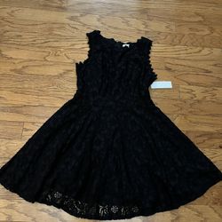 NWT Black Lace Dress