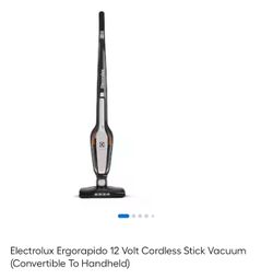 Electrolux Ergorapido Cordless 2-in-1 Vacuum with 180° EasySteer Mobility