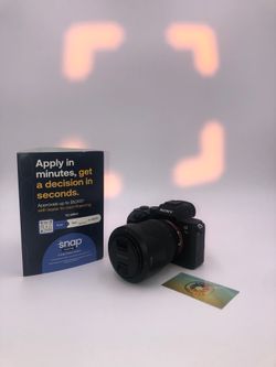Preowned Sony A7 III with 28-70 lens in perfect condition