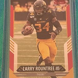 2021 Score Larry Roundtree III RC Red Foil SP Parallel Chargers Rookie NFL
