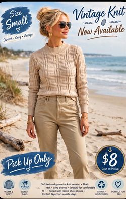 Vintage Knit Beige