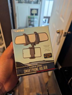 RYDZ Rearview Mirror Smartphone Holder – With Box
