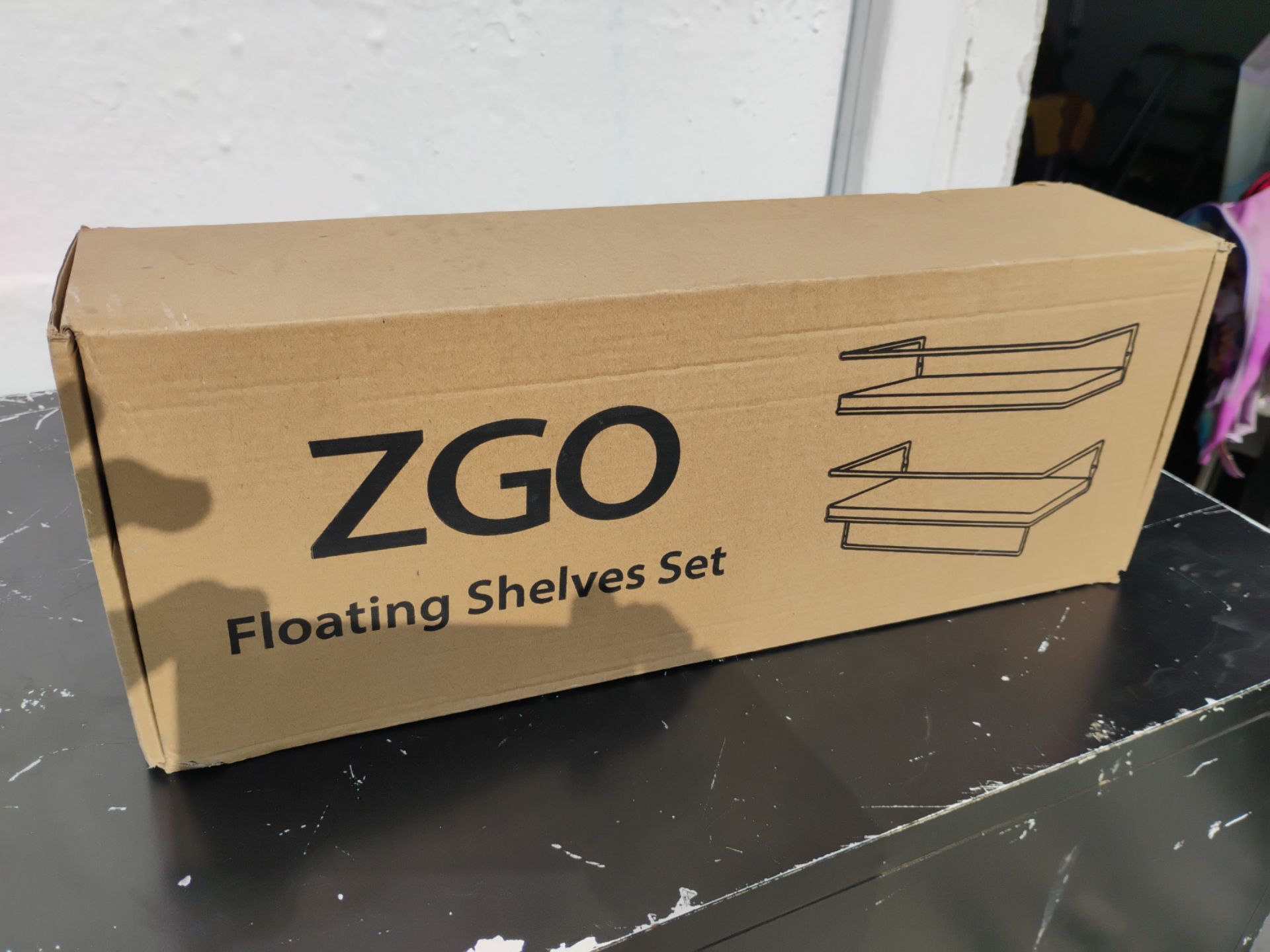 ZGO FLOATING SHELVES SET