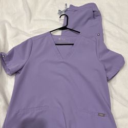 FIGS SCRUB SET LAVENDER DEW