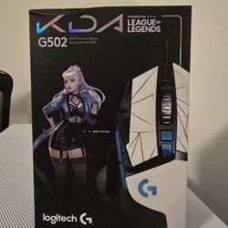 Logitech G502 KDA Sealed NEW