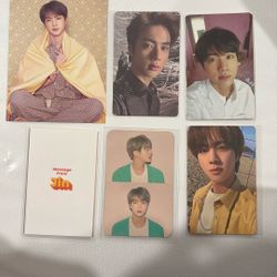 Jin BTS Official Photocards