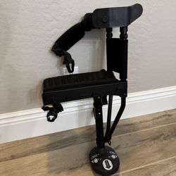 Peg Leg Crutch, Knee Crutch