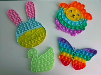 silicone pop bubble fidget sensory toys.