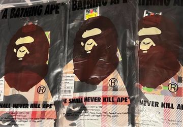 Any size bape shirt