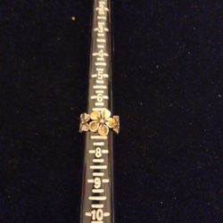 Sterling Silver Flower Ring