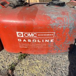 Outboard Marine Gas Tank 6 Gallon