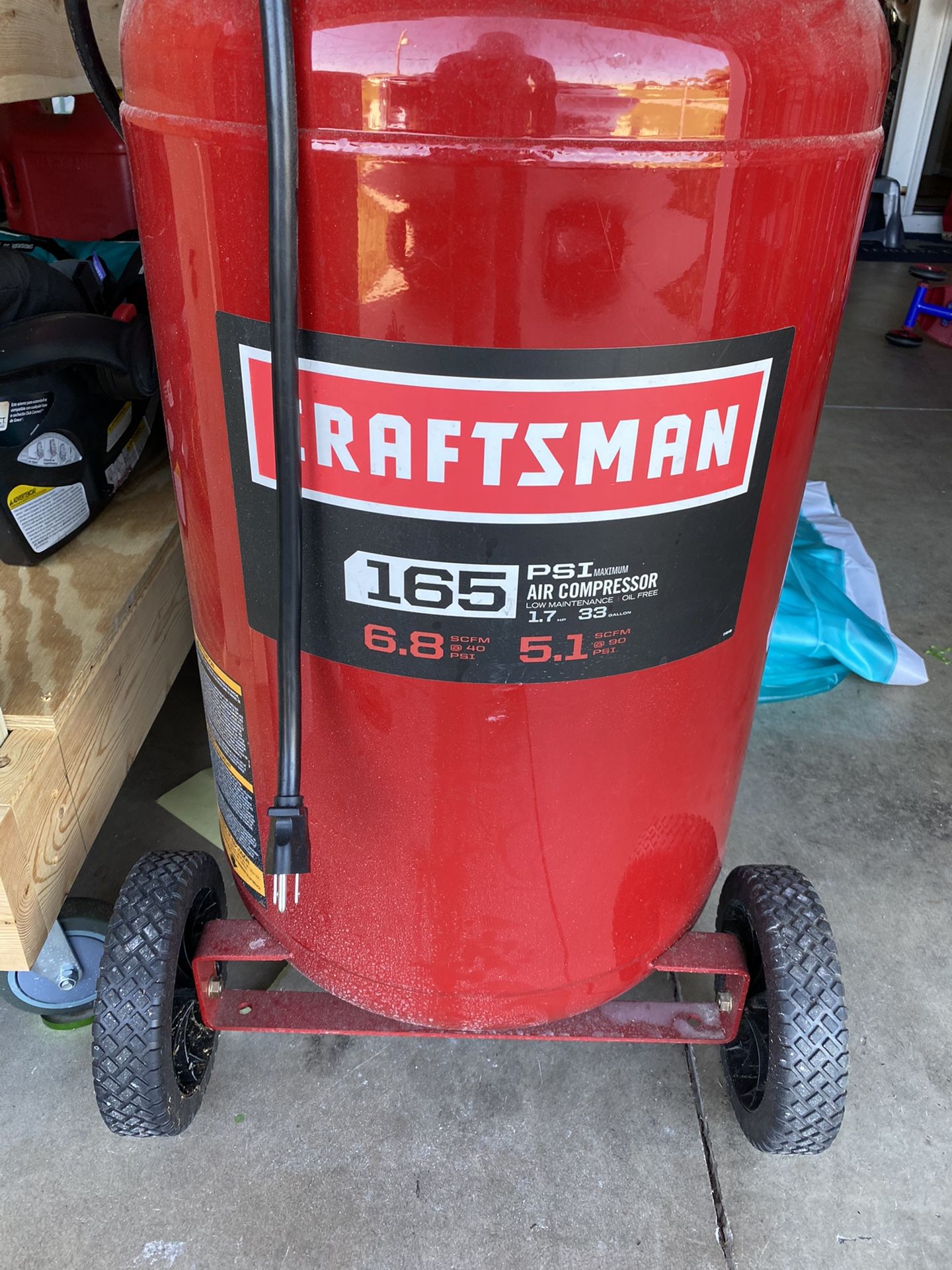 Craftsman Air Compressor 165 PSI for Sale in Port St. Lucie, FL - OfferUp