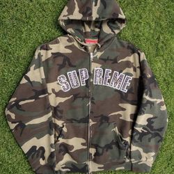 SUPREME X BB SIMON SIZE MEDIUM CAMO HOODIE