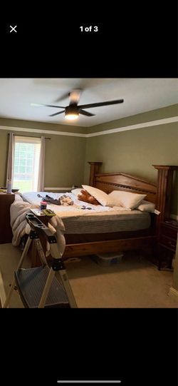 Queen bed frame