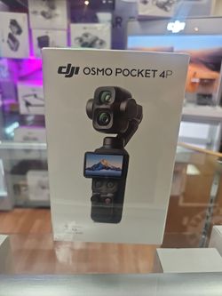 DJI Osmo Pocket 4P vlog combo