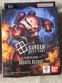 Gundam Card Game Starter Deck Aquatic Assault ST11
