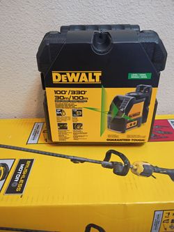Brand new DeWalt green laser ($166.14