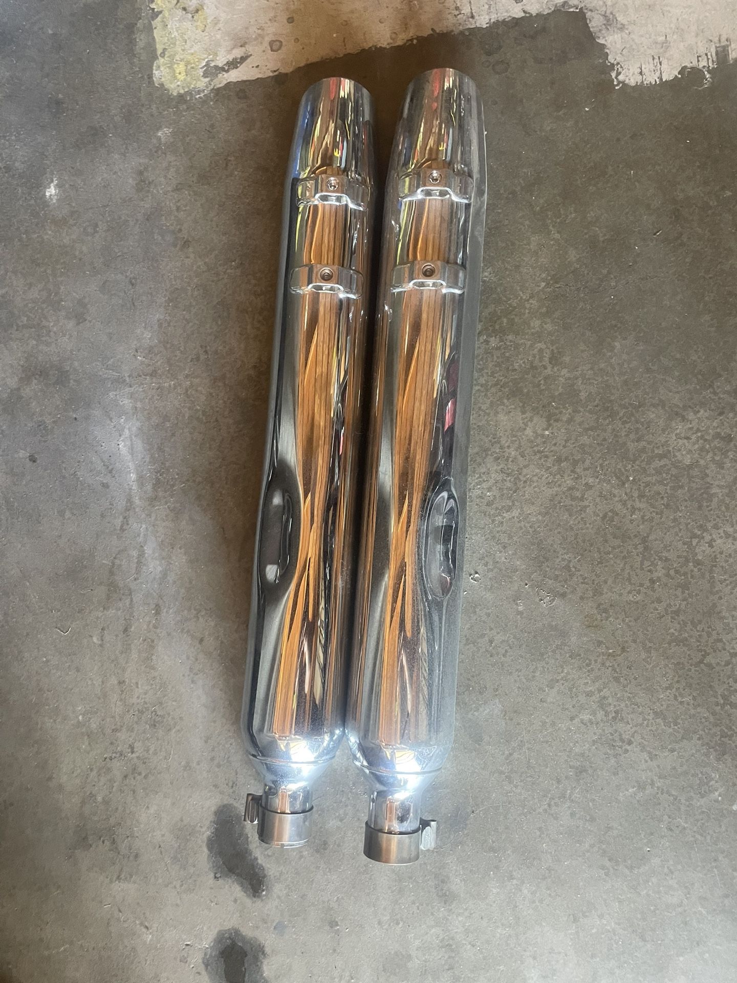 Free Harley Mufflers.