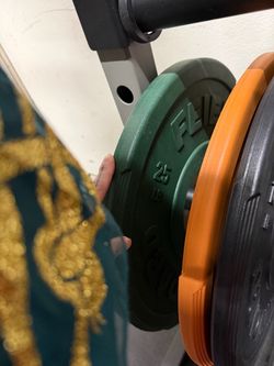 25 lb plate soft rubber coating set