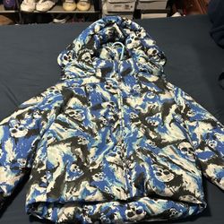 Brand New ERL Skull Print Jacket. Size M