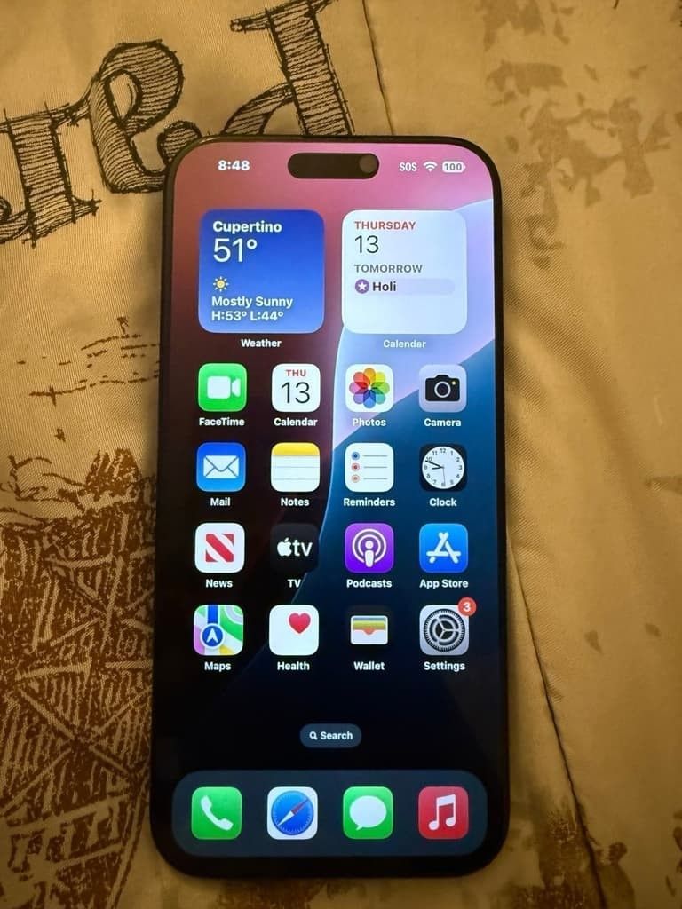 iPhone 16 Pro Max – 512GB – Space Black – Unlocked – Excellent Condition