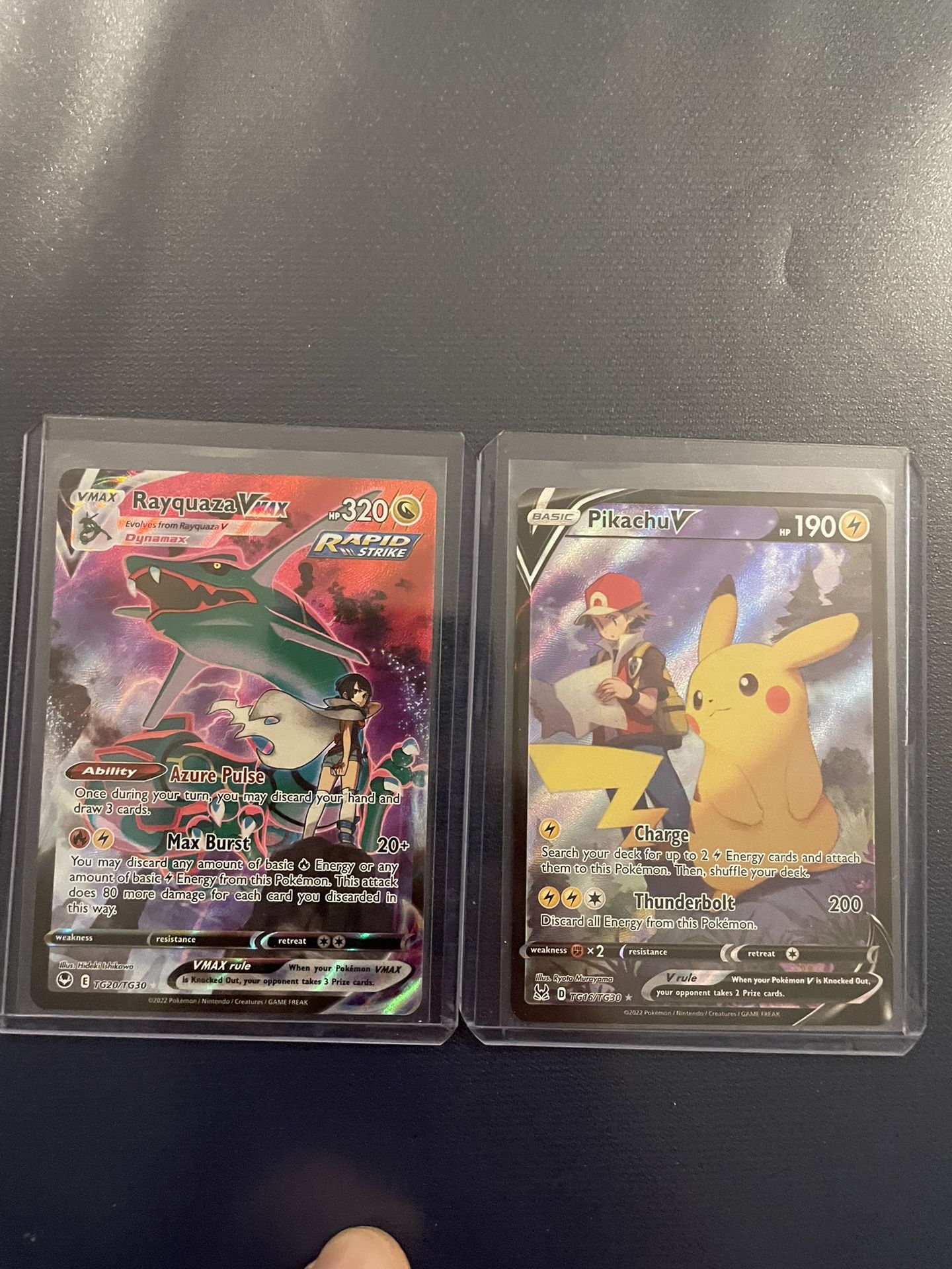 Rayquaza Vmax And Pikachu V