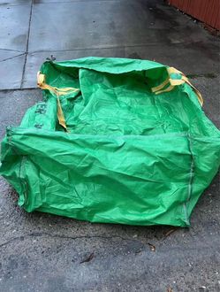Bag Leaf Collecting Tool The Trash Can Accommodate 3300 lbs.