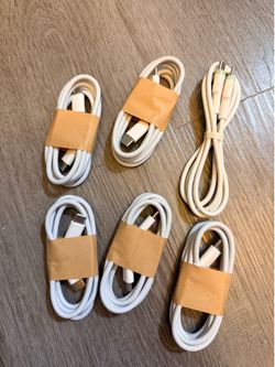 White USB-C Charging Cables Lot