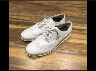 NEW Cole Haan Zerogrand Wing Golf Shoes Men's Size 12 White C37230 (MSRP:$180)