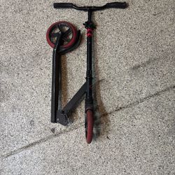 Red And Black Scooter