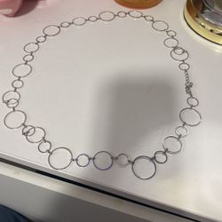 Silver Circle Waistband 