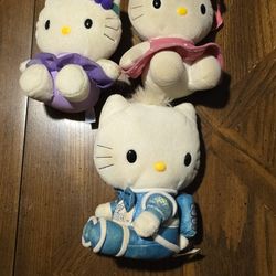 Vintage 2000 Hello Kitty Plush Lot – Rare Collector Pieces