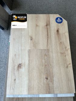 Scandinavian Mist Oak Vinyl Plank Flooring 6.5mm $0.99/Sq Ft