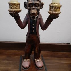 Monkey Candle Holder