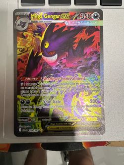 Pokemon TCG | Ascended Heroes SIR | Mega Gengar EX | Near Mint