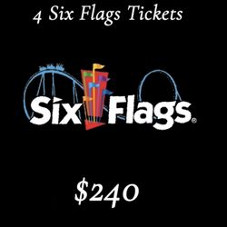 Six Flags Tickets 