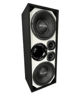 LOADED SUPRA AUDIO CHUCHERO 10" WITH 2" DRIVER (WHITE)