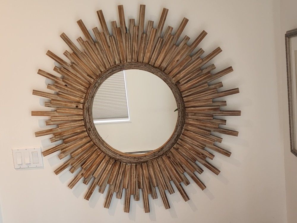 Beach Wood Mirror