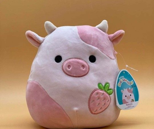 Squishmallows Strawberry Cow Plush Hot Topic Exclusive (Brand New)